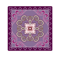 Tapis de Mahjong Américain Classique de Luxe Moderne avec Sac de Rangement Intégré en Caoutchouc Naturel Imperméable, Résistant à l'Huile et Antidérapant