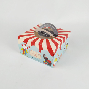 Personalizado de logotipo de impresión de caja de papel para embalaje de la <span class=keywords><strong>torta</strong></span> - Product Image 1