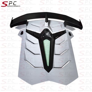 Kit carrosserie en fibre de carbone sèche SPC SVJ 2011-2022 pour <span class=keywords><strong>Lamborghini</strong></span> Aventador SVJ LP700 LP720 LP740 LP750, kit carrosserie aérodynamique amélioré - Product Image 5