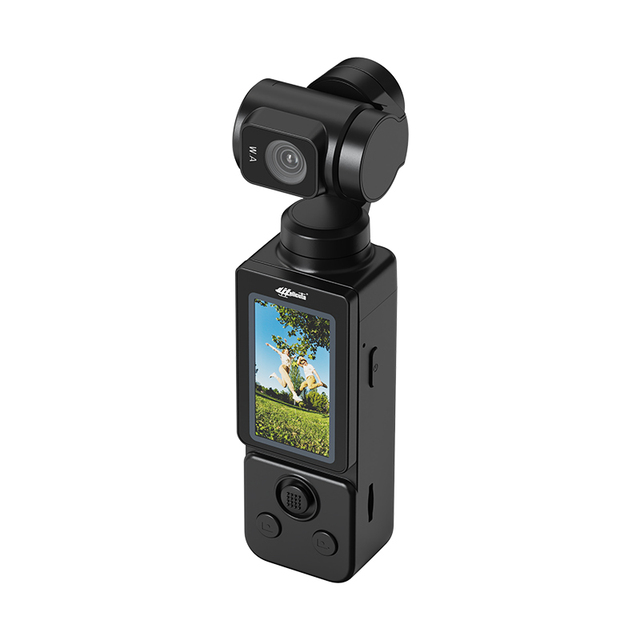 2026 New H877 4K Pocket Handheld Gimbal Camera 3-Axis Stabilization Sony 12MP CMOS Face Tracking Wide Angle WiFi/APP Control