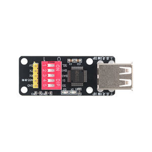 Módulo convertidor CH9350 HID a UART, <span class=keywords><strong>teclado</strong></span> USB, ratón, escáner de código de barras a adaptador de puerto serie - Product Image 4