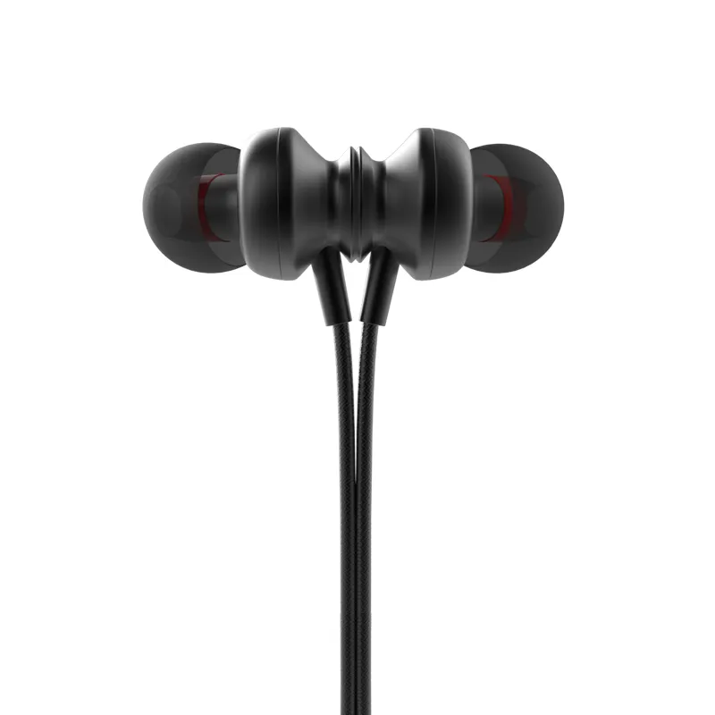 Moxom Kabel Headphone Di Telinga Earphone dengan MIC Volume Kontrol Hi-res Stereo Olahraga Earphone dengan 3.5 Mm Plug
