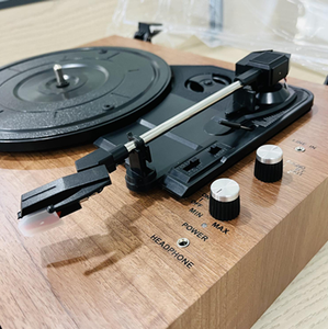 Porte-documents B moderne rétro Gramophone tourne-disque <span class=keywords><strong>vinyle</strong></span> - Product Image 2