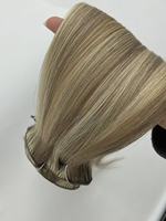 Extensions de cheveux à clip invisible en PU 100% vierge sans couture, alignées sur les cuticules naturelles