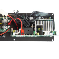 Papan Penguat Daya Speaker Portabel untuk Tari Persegi, Karaoke Luar Ruangan, dan Kotak Troli untuk Baterai 12V 220V DSP Sound