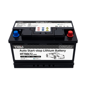 Potente Batería de Litio LiFePO4 de 12V 65Ah de Larga Duración con Función Start-Stop, Alto CCA 1100, Nueva Condición, Reemplazo para Baterías de Plomo-Ácido AGM de Coche - Product Image 2