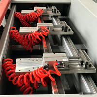 Machine de perçage et de fraisage industrielle CNC automatique à double broche de haute précision 380V 6KW avec moteur à roulement stable pour porte en aluminium