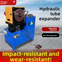 Machine de formage d'extrémités de tubes en acier inoxydable, pour rétrécissement, expansion, débordement et sertissage, pour tubes ronds et carrés