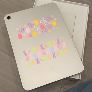 Pegatinas de Transferencia UV Personalizadas de Conejitos de Pascua para Envolturas de Tazas de 16 oz, Resistentes al Agua, <span class=keywords><strong>con</strong></span> Diseño de Conejo de Dibujos Animados, para Manualidades de Tazas de Café - Product Image 3