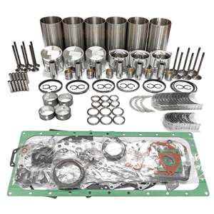 Kit de chemises de piston pour excavatrice avec piston, segments de piston et axe de piston, compatible avec le moteur 6HK1 pour pièces de machines de construction - Product Image 6
