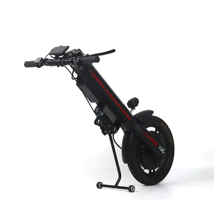 MIJO MT04 קטנוע גלגלים עם קטנוע גלגלים עם מנוע חיבור חזק לכיסא גלגלים תושבות עם מותחים ושקעים