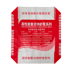 Proveedor de Fábrica: <span class=keywords><strong>Bolsas</strong></span> Vacías de 15 kg para Masilla Química en Polvo, Impresas en Huecograbado, Laminadas de PP Polipropileno, con Válvula, Reciclables - Product Image 1