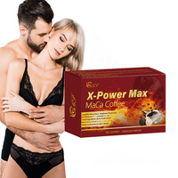 Café Énergisant à Marque Privée, Café Herbal Sain pour la Vitalité Masculine, Café Instantané au Maca Noir pour Hommes