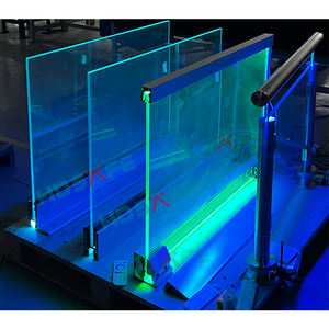 ราวบันได<span class=keywords><strong>กระจก</strong></span>แบบไร้กรอบเชิงพาณิชย์ พร้อมฐานรางรูปตัวยู สำหรับโครงการโรงแรม สำนักงาน อพาร์ตเมนต์ ระเบียงดาดฟ้า ระเบียงบ้าน บันได ราวจับ<span class=keywords><strong>กระจก</strong></span> - Product Image 4