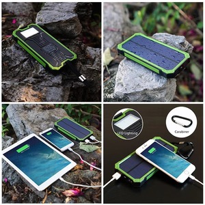 <span class=keywords><strong>Batterie</strong></span> externe 20000mAh, banque d'alimentation <span class=keywords><strong>solaire</strong></span>, lampe torche LED SOS 5W, charge rapide, <span class=keywords><strong>portable</strong></span>, étanche, <span class=keywords><strong>pour</strong></span> <span class=keywords><strong>téléphone</strong></span> <span class=keywords><strong>portable</strong></span> - Product Image 3