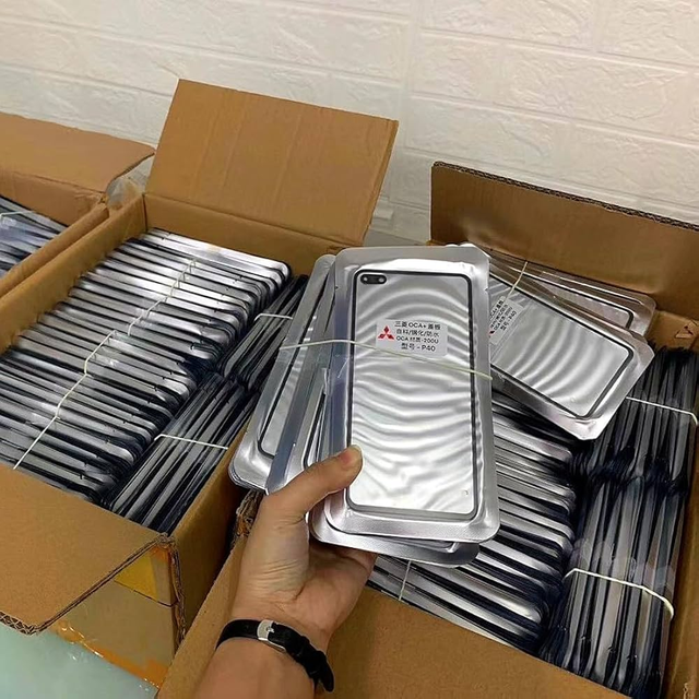 Factory Wholesale Mobile Phone Spare Parts LCD Front Outer Screen Glass OCA for Samsung for Infinix Tecno for Huawei for Xiaomi