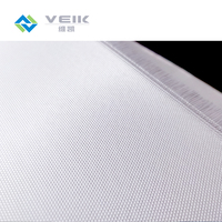 Toile en tissu enduit de PTFE en fibre de filament longue avec stores rouleau à armure toile tissu en fibre de verre électronique