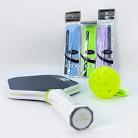Raket Pickleball Ledao Core Honeycomb Ketebalan 16mm GEN4 Thermoformed Serat Karbon T700 Berkualitas Tinggi Usapa