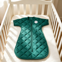 Sac de couchage pour bébé à manches longues, coupe décontractée, unique et très apprécié des clients, pour articles de puériculture de boutique