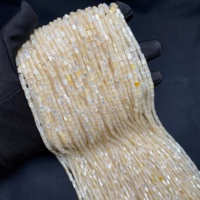Vente en gros de perles de coquillage naturel blanc DIY bijoux en pierre perles en vrac