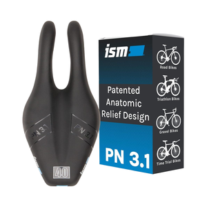 Sillín de <span class=keywords><strong>bicicleta</strong></span> de carretera de rendimiento de serie, asiento de <span class=keywords><strong>bicicleta</strong></span> sin nariz de diseño profesional, entumecimiento reducido para el tiempo de Triatlón - Product Image 1