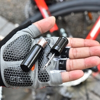 Kit de réparation de pneus de vélo sans chambre à air pour VTT et vélo de route, usiné CNC, en alliage d'aluminium, avec bouchon de potence, outil de réparation de crevaison pour le cyclisme