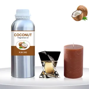 Échantillon gratuit de parfum d'huile de noix de coco en vente directe d'usine pour la vente en gros d'huiles parfumées concentrées Designer BUL