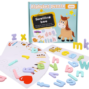Vente chaude Lettre Alphabet <span class=keywords><strong>Carte</strong></span> En Bois <span class=keywords><strong>Jeu</strong></span> D'<span class=keywords><strong>orthographe</strong></span> Anglais Mots Puzzle <span class=keywords><strong>Jeu</strong></span> - Product Image 6