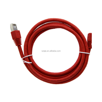 Cat.5e Cat5e Cat 6 kabel Ethernet, kabel jaringan Cat6, kabel Patch UTP dengan konektor Rj45 1M 2m 3m
