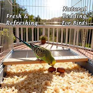 Arena para Gatos DongnaiPETS Ecológica, 100% Natural, de Virutas de Madera de Aspino, Altamente Absorbente, Libre de Polvo, con Control de Olores Extra, para Gatos Pequeños - Product Image 1