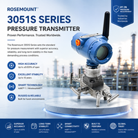 Transmetteur de pression intelligent Rosemount 3051S, capteur de pression différentielle, transmetteur industriel haute précision