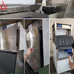 เครื่องทำน้ำแข็งอัตโนมัติแบบประตูเดียว ขนาด 450 ปอนด์ สำหรับร้านชานม ร้านอาหาร โรงแรม (อุณหภูมิ -18 องศาเซลเซียส ถึง -25 องศาเซลเซียส) - Product Image 3