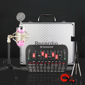 GAM-900 Nouvel équipement professionnel : Kit complet de <span class=keywords><strong>studio</strong></span> d'enregistrement avec carte son et micro à condensateur pour diffusion en direct - Product Image 3