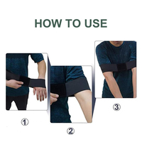 Sangle de bras de golf réglable, bande de coude en forme de huit, connecteur extensible, lien bras gauche/droit, aide à l'entraînement, personnalisable OEM