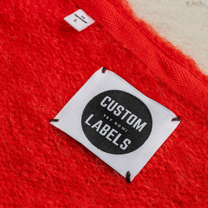 Tùy Chỉnh <span class=keywords><strong>Damask</strong></span> Dệt Nhãn Quần Áo Nhãn Chính Quần Áo Hem Thẻ T Áo Sơ Mi Dệt Nhãn - Product Image 4