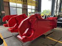 Cisaille de démolition MONDE de haute qualité pour excavatrice, cisaille hydraulique Eagle adaptée à la démolition de bâtiments anciens, CE ISO