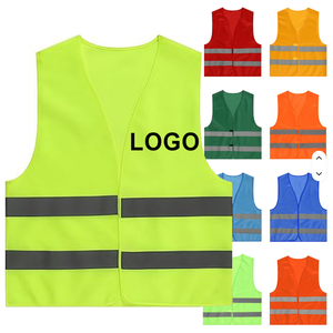 Gilet de sécurité réfléchissant en polyester en stock, haute visibilité, pour travaux de construction et services routiers - Product Image 3