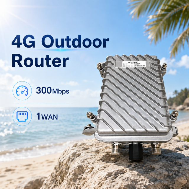 ODM 4g Router Outdoor Industrial High-Speed 5.8GHz 600Mbps Openwrt 4g Router With Wifi Antennas 3G/4G Modem 4g Lte Sim Card