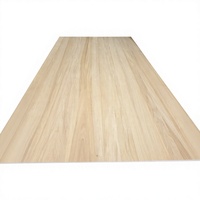 Planche de Paulownia légère à chants collés, directement de l'usine, bois à grain droit de faible densité pour meubles faciles à déplacer
