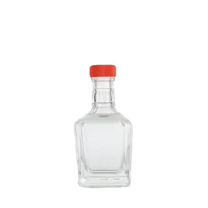 Mini botella de licor para vino, 50ml, 100ml, venta al por mayor