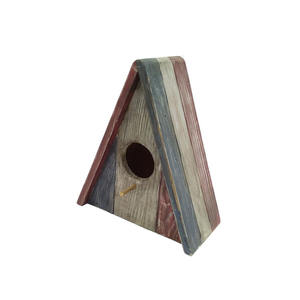 Fabricage Groothandel Hout Vogelnest Doos Houten <span class=keywords><strong>Birdhouse</strong></span> Kooien Houten Vogel Huis - Product Image 3