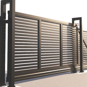 <span class=keywords><strong>Recinzioni</strong></span> <span class=keywords><strong>e</strong></span> Cancelli in Alluminio Bangjun per Case Recinzione da Giardino in Alluminio Nero - Product Image 1