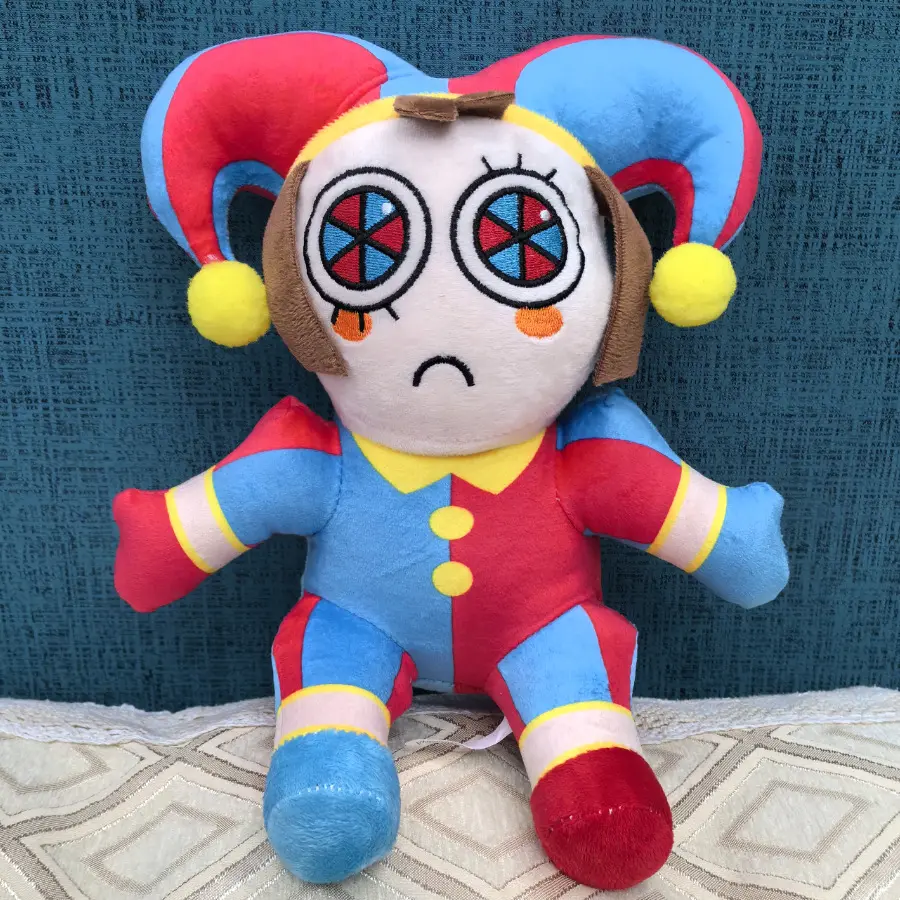 צעצועי קרקס דיגיטליים מדהימים עבור הבובה clown plush סיטונאית עיצוב שונה