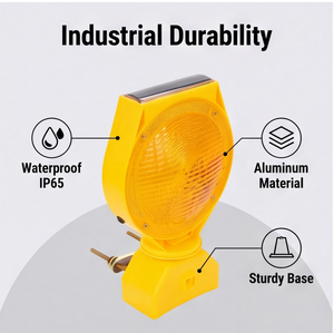 Luz de Advertencia Solar para Tráfico, Roja y Amarilla, Luz Intermitente para Barricadas, Luz de Emergencia para Construcción de Carreteras, Venta Directa de Fábrica - Product Image 3