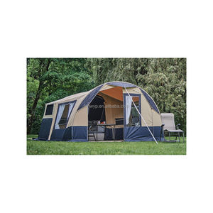 Tienda de Campaña de Lujo Personalizada de Lona de Polialgodón para las Cuatro Estaciones con Postes de Acero Inoxidable Resistente al Agua para Uso en Remolques de Campamento - Product Image 5