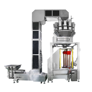 Chất lượng cao hoàn toàn tự động dọc túi lưới làm đầy & niêm phong máy Mới Túi Lưới cắt trái cây cam Rau - Product Image 2