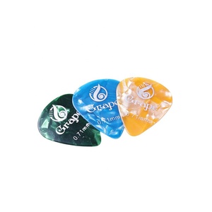 Instrumentos musicales guitarra mette delrin Selección <span class=keywords><strong>de</strong></span> <span class=keywords><strong>JAZZ</strong></span> perla celuloide ABS nylon en blanco personalizado guitarra - Product Image 2