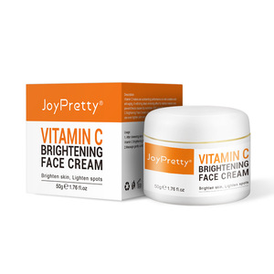 Crème à la vitamine C JoyPretty, hydratation du visage, nourrissante, améliore la teint terne, éclaircit le teint, crème VC 50g - Product Image 5