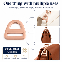 Boucle triangulaire en métal en forme de A avec barre de réglage pour sangle de sac à dos, sangle de sac, artisanat du cuir et harnais pour chien