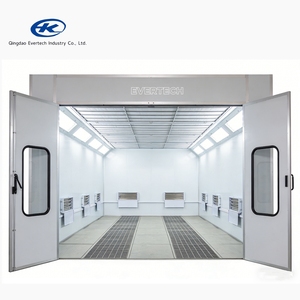 Cabine de peinture automobile 7m 8m 9m à chauffage électrique, gaz ou diesel avec four de séchage pour véhicules certifié CE - Product Image 1